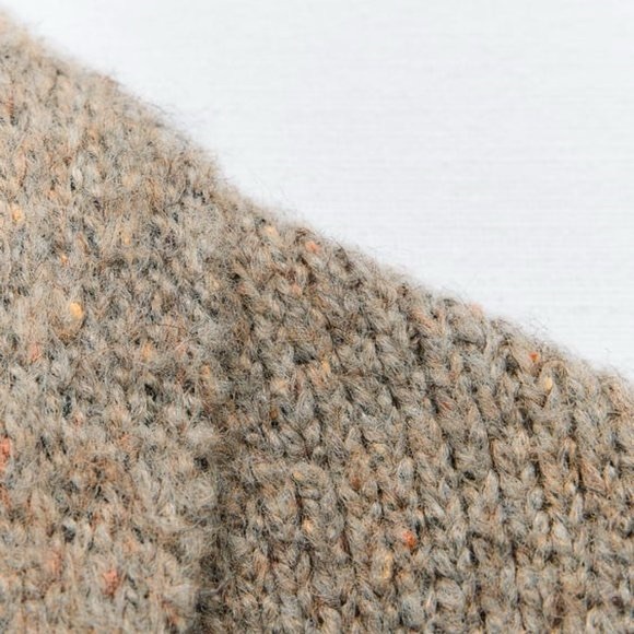 ZARA ~ RIBBED KNIT Thick COAT CARDIGAN - Picture 11 of 11